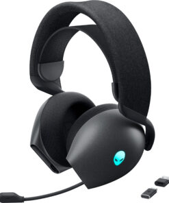 Alienware AW725H Headset Bedraad en draadloos Hoofdband Gamen USB Type-C Bluetooth Zwart
