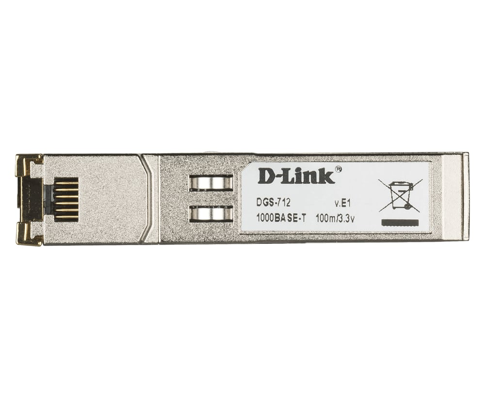 D-Link DGS-712 netwerk transceiver module Koper 1000 Mbit/s SFP - Afbeelding 2