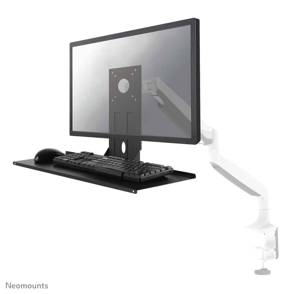 Neomounts KEYB-V200BLACK Toetsenbord-/muishouder VESA montage - b 65 cm