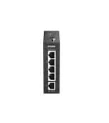 D-Link DIS-100E-05 netwerk-switch Unmanaged Fast Ethernet (10/100) DIN-rail Zwart