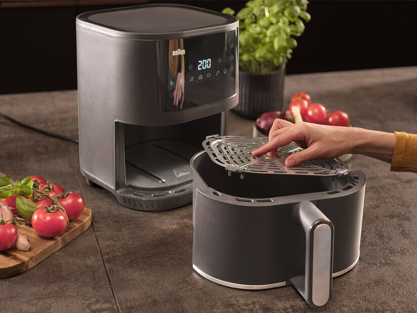 Braun MultiFry 3 Enkel 4,3 l Vrijstaand 1500 W Heteluchtfriteuse Zwart - Afbeelding 5