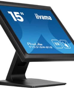 iiyama T1531SR-B1S computer monitor 38,1 cm (15") 1024 x 768 Pixels XGA LCD Touchscreen Zwart
