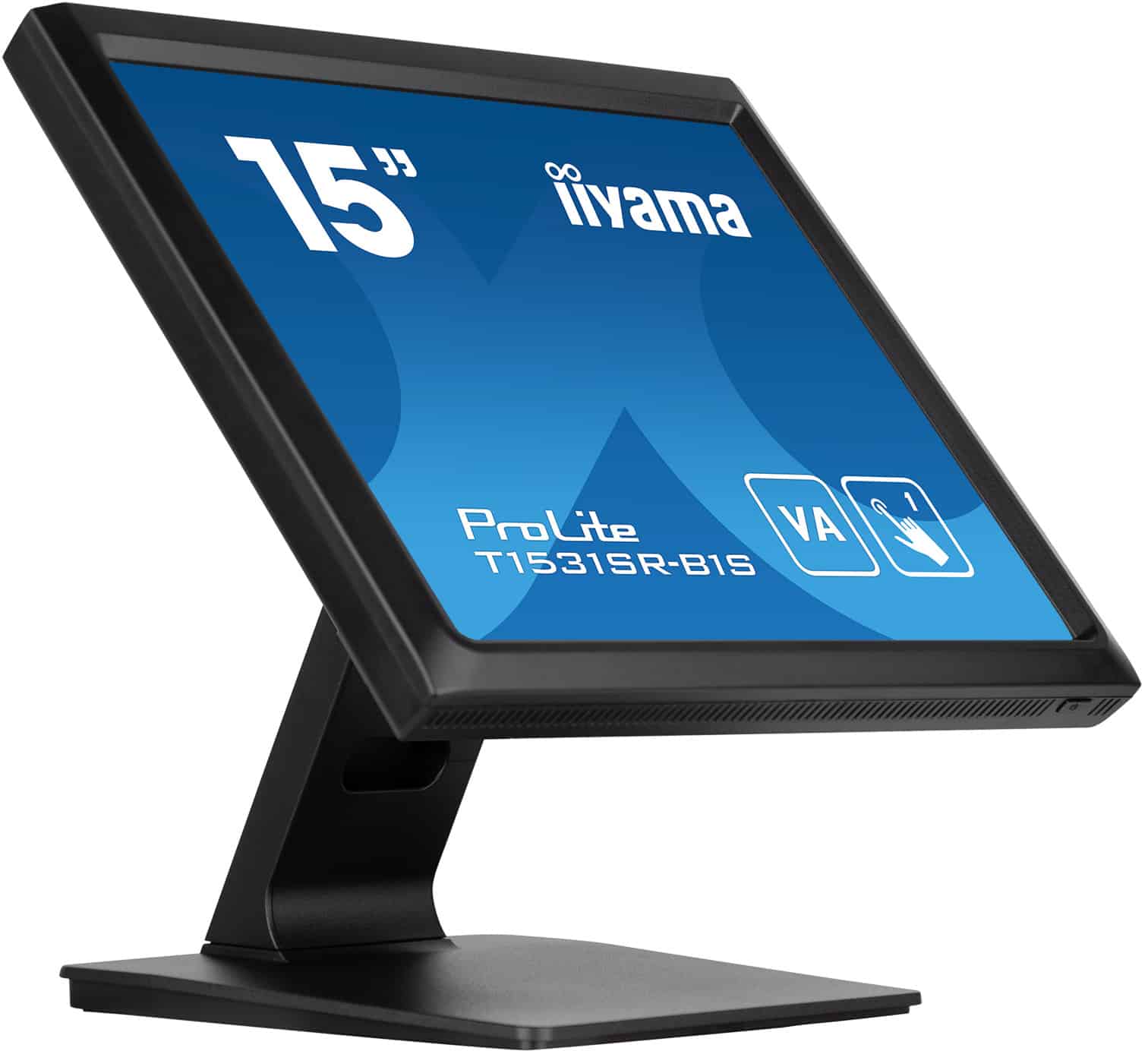 iiyama T1531SR-B1S computer monitor 38,1 cm (15") 1024 x 768 Pixels XGA LCD Touchscreen Zwart