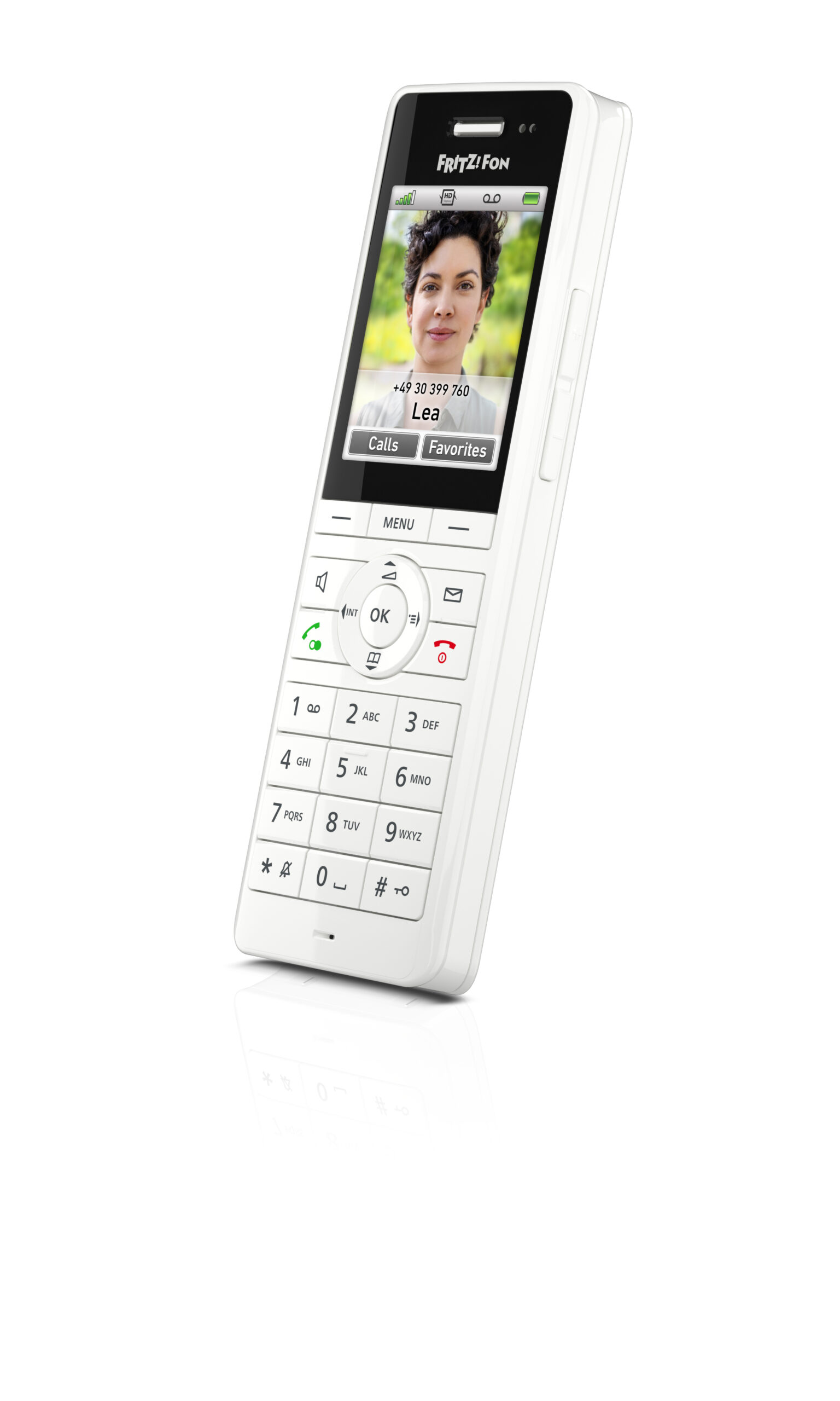 Fon FRITZ! X6 DECT-telefoon Nummerherkenning Wit - Afbeelding 3