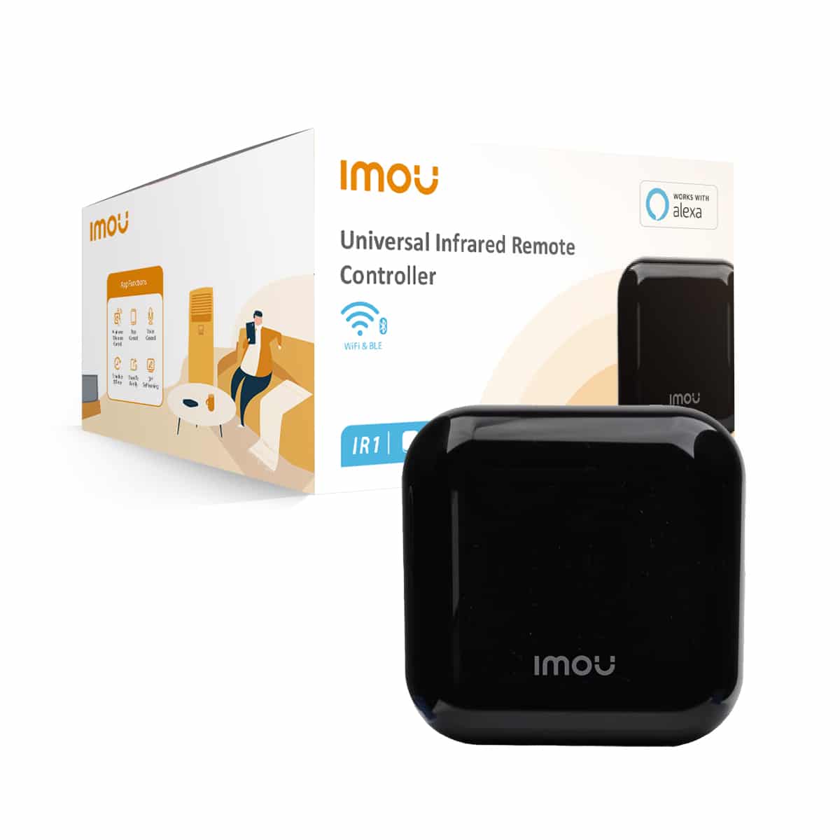 Imou IR1 afstandsbediening IR/WiFi/Bluetooth Universeel Stem - Afbeelding 2