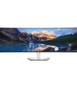 DELL UltraSharp U4924DW computer monitor 124,5 cm (49") 5120 x 1440 Pixels 5K Ultra HD LCD Zwart, Zilver