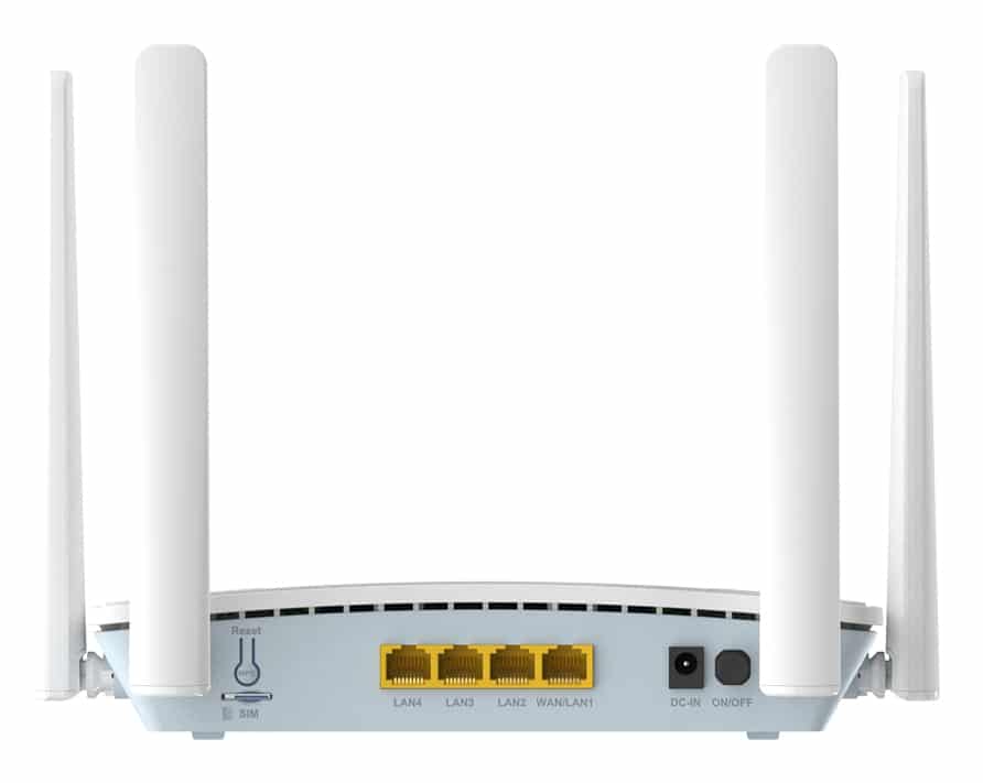 D-Link G416C/E draadloze router Gigabit Ethernet Dual-band (2.4 GHz / 5 GHz) 4G Wit - Afbeelding 4