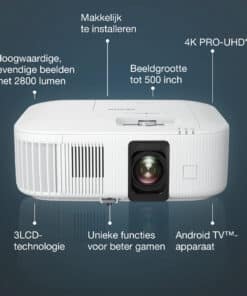 Epson EH-TW6250 4K PRO-UHD smart laserprojector, 2800 lumen, scherm van maximaal 500 inch - Afbeelding 3