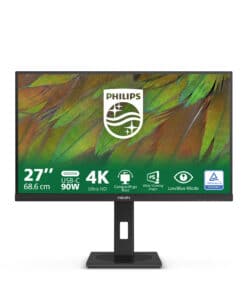 Philips 3000 series 27B1U3900/00 computer monitor 68,6 cm (27") 3840 x 2160 Pixels 4K Ultra HD LCD Zwart
