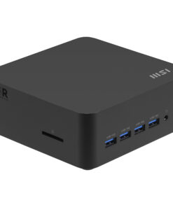 MSI Cubi Z AI 8M-006BEU Cube Zwart 8845HS AMD SoC 3,8 GHz Ingebouwde luidsprekers