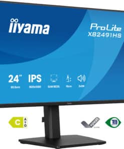 iiyama ProLite XB2491HS-B1 computer monitor 60,5 cm (23.8") 1920 x 1080 Pixels Full HD LCD Zwart