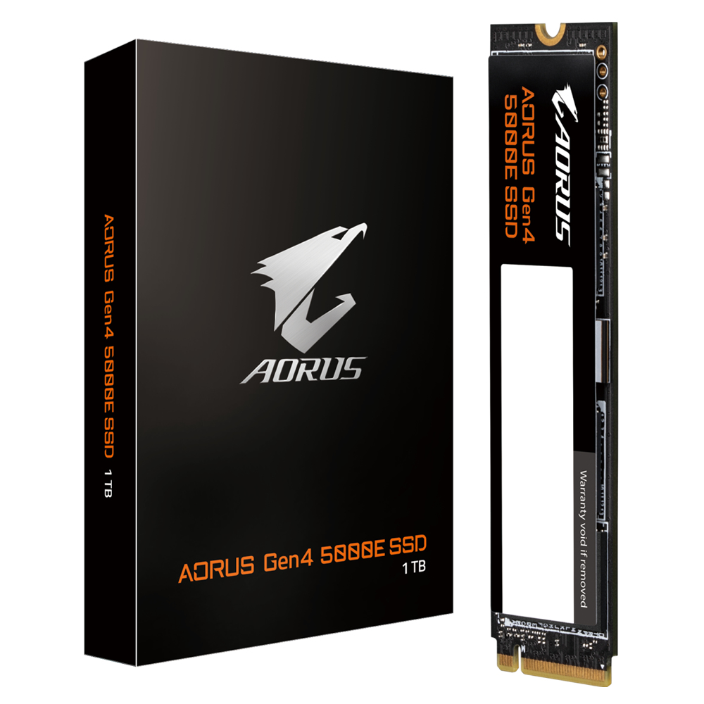 Gigabyte AG450E1024-G AORUS Gen4 5000E SSD, 1 TB, M.2, PCIe 4.0, 5000 MB/s - Afbeelding 7