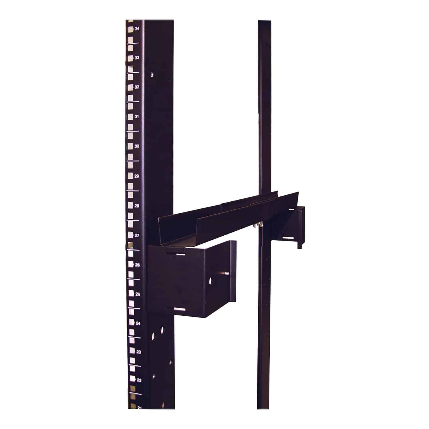 APC Horizontale kabelorganizer, zijkanaal verstelbaar van 18 naar 30 inch - Afbeelding 2
