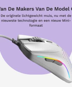 Glorious Gaming Model O 2 Mini muis Gamen Rechtshandig USB Type-A Optisch 26000 DPI