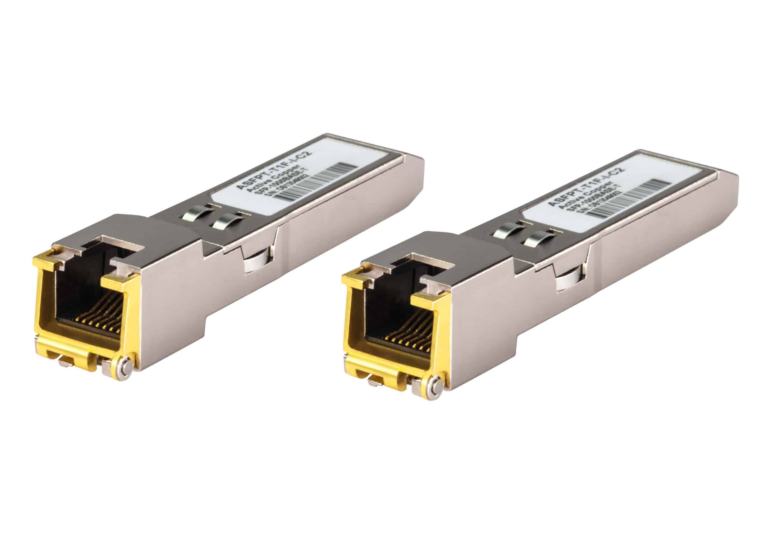 ATEN 2A-143G netwerk transceiver module Koper 1000 Mbit/s SFP