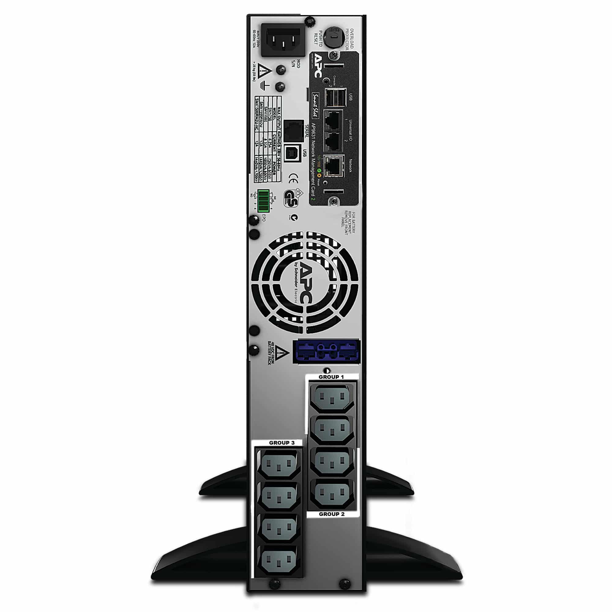 APC Smart-UPS X SMX1500RMI2UNC - 1500VA, 8x C13 uitgang, USB, uitbreidbare runtime, NMC - Afbeelding 5