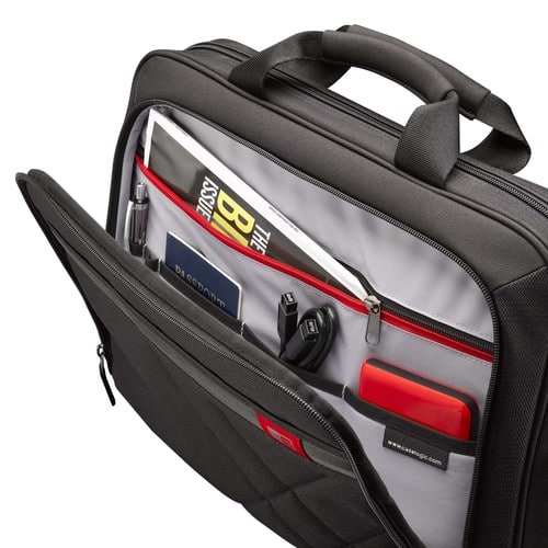 Case Logic DLC-117 Black 43,9 cm (17.3") Documententas Zwart - Afbeelding 4