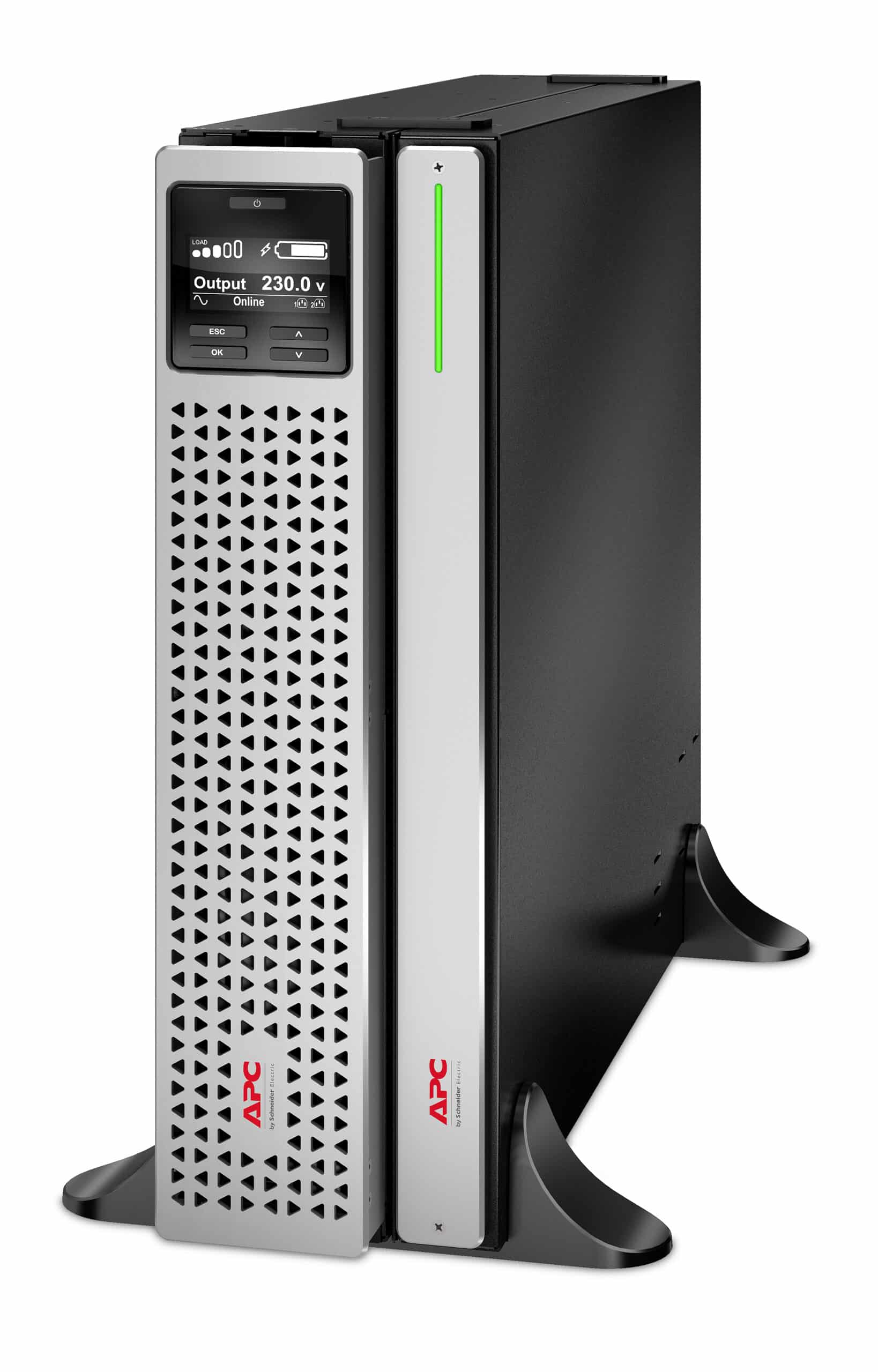 APC Smart-UPS Li-Ion SRTL1500RMXLI-NC Noodstroomvoeding - 1500VA, 8x C13, USB, Rack/tower convertible, NMC Stekkerdoos - Afbeelding 7