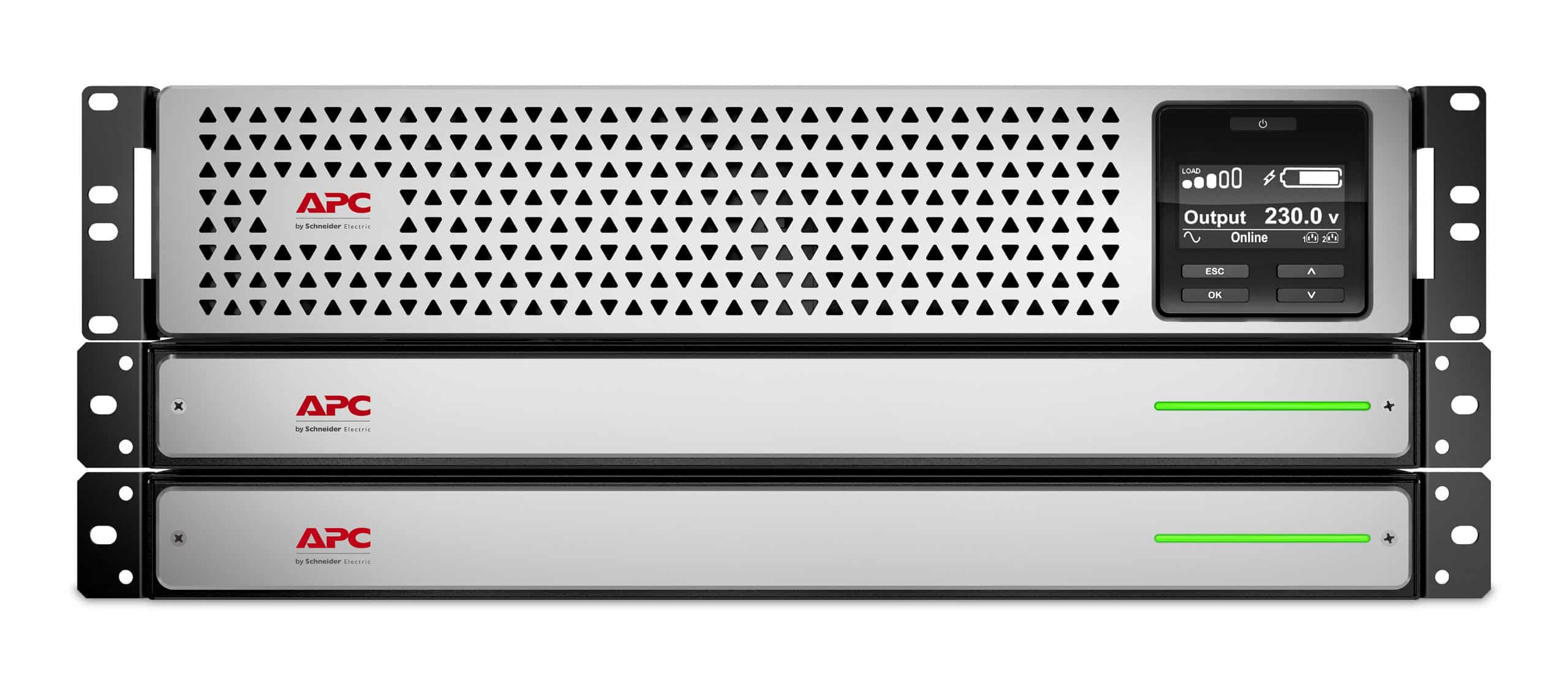 APC Smart-UPS Li-Ion SRTL1500RMXLI-NC Noodstroomvoeding - 1500VA, 8x C13, USB, Rack/tower convertible, NMC Stekkerdoos - Afbeelding 2