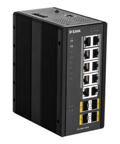 D-Link DIS‑300G‑14PSW Managed L2 Gigabit Ethernet (10/100/1000) Power over Ethernet (PoE) Zwart