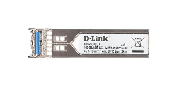 D-Link DIS‑S302SX netwerk transceiver module Vezel-optiek 1000 Mbit/s mini-GBIC - Afbeelding 2