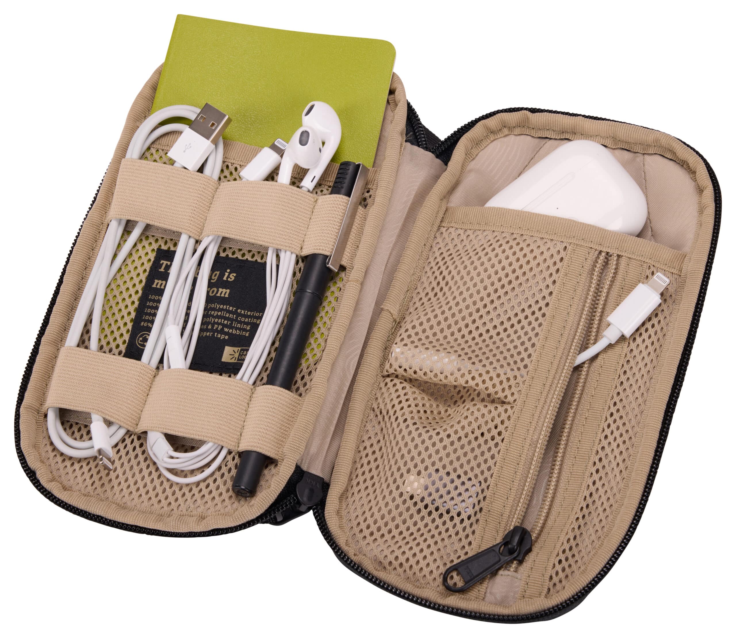 Case Logic Invigo Eco INVIAC101 Black apparatuurtas Opbergmap/sleeve Zwart - Afbeelding 4