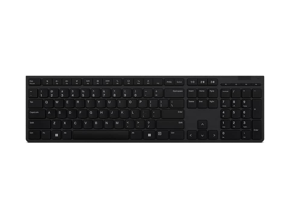 Lenovo 4Y41K04031 toetsenbord Kantoor RF-draadloos + Bluetooth Frans Grijs