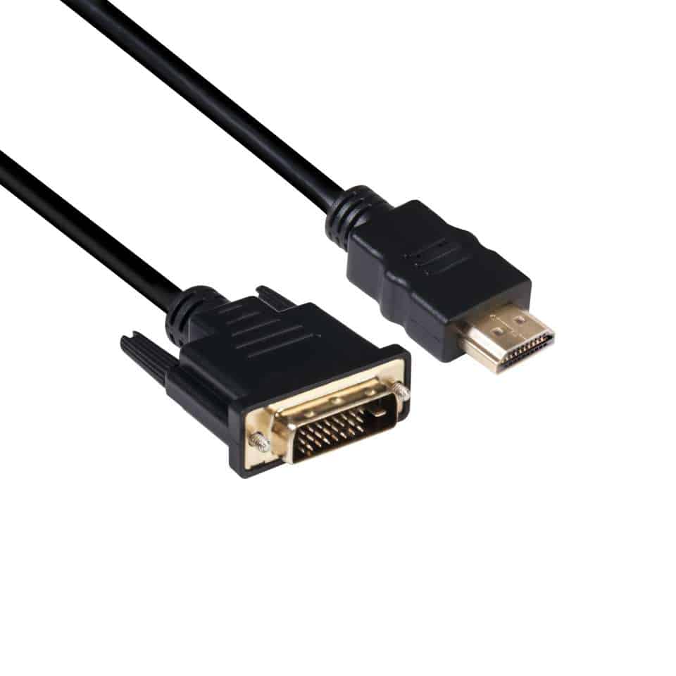CLUB3D DVI to HDMI 1.4 Cable M/M 2 meter Bidirectional - Afbeelding 5