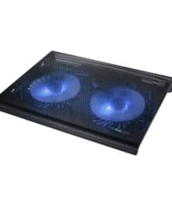Trust Azul Laptop Cooling Stand - Laptopkoeler – 2 ventilatoren – Voor laptops tot 17,3 inch – Zwart