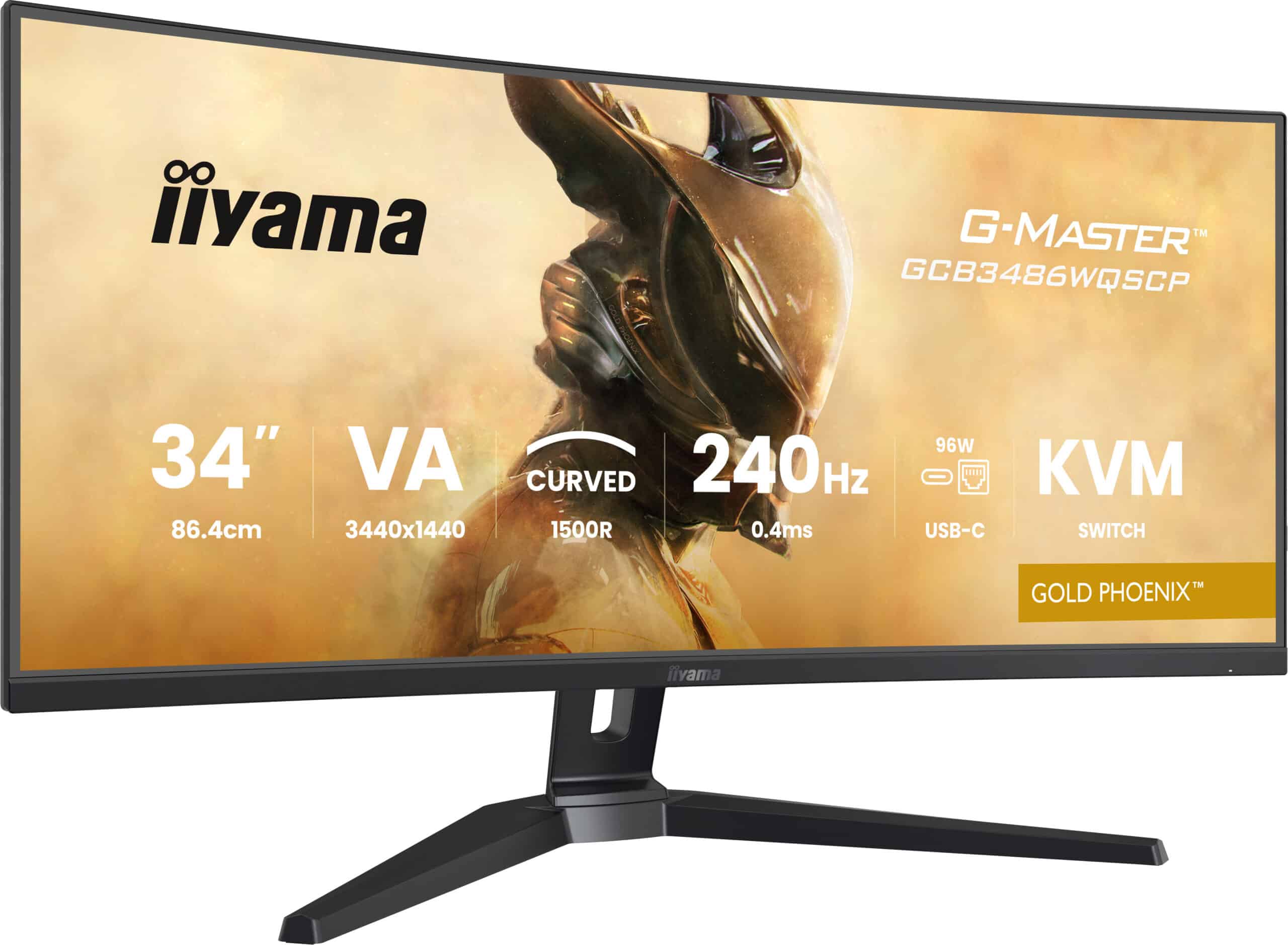 iiyama G-MASTER GCB3486WQSCP-B1 computer monitor 86,4 cm (34") 3440 x 1440 Pixels UltraWide Quad HD Zwart - Afbeelding 6
