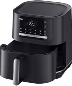 Braun HF5050 Enkel 6 l Vrijstaand 2000 W Heteluchtfriteuse Zwart, Grijs - Afbeelding 2