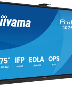 iiyama TE7513A-B2AG beeldkrant Interactief flatscreen 190,5 cm (75") Wifi 500 cd/m² 4K Ultra HD Zwart Touchscreen Type processor Android 24/7 - Afbeelding 4