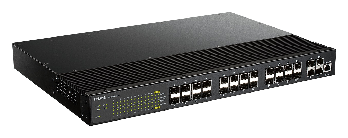 D-Link DIS-700G-28XS netwerk-switch Managed L2+ 1U Zwart - Afbeelding 3