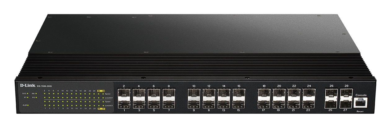 D-Link DIS-700G-28XS netwerk-switch Managed L2+ 1U Zwart