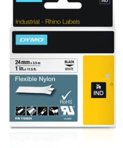 DYMO 1734524 labelprinter-tape Zwart op wit