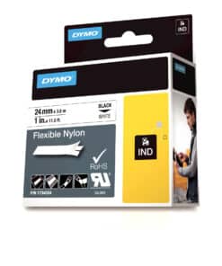 DYMO 1734524 labelprinter-tape Zwart op wit - Afbeelding 2