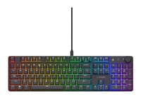 Trust GXT 866 Torix Gaming Toetsenbord - Mechanisch toetsenbord – QWERTY US International – RGB-verlichting – Zwart - Afbeelding 2