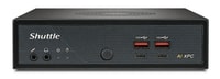 Shuttle Slim AI PC DN11H5 Intel Core Ultra 5 125H, Intel Arc graphics, 2xHDMI, 2x DP, 4x 2.5Gbit LAN, VESA, 24/7 permanent gebruik Barebone - Afbeelding 2