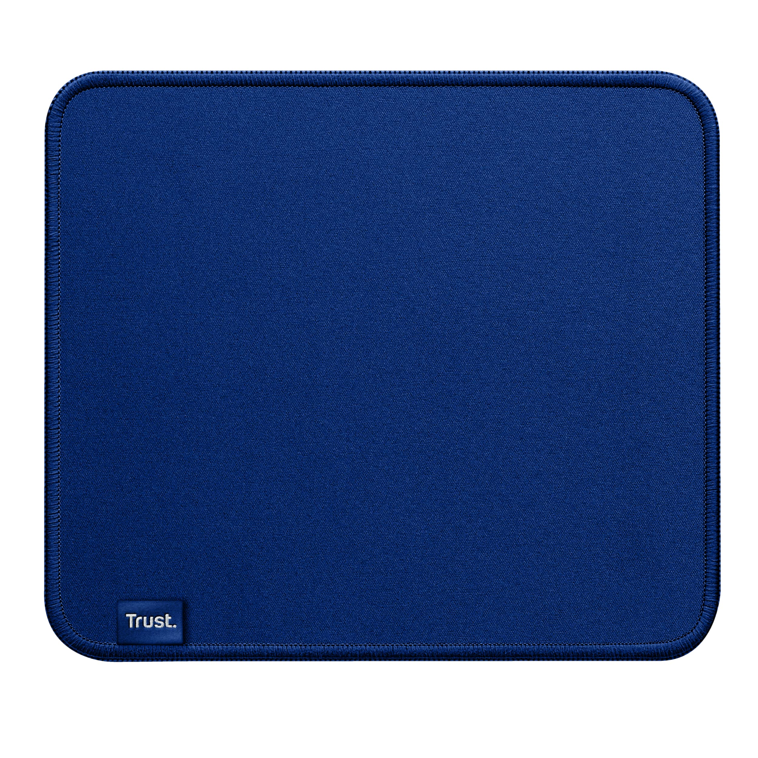 Trust Boye Eco muismat – muismat – milieuvriendelijke muismat – antislip met gestikte randen – Blauw
