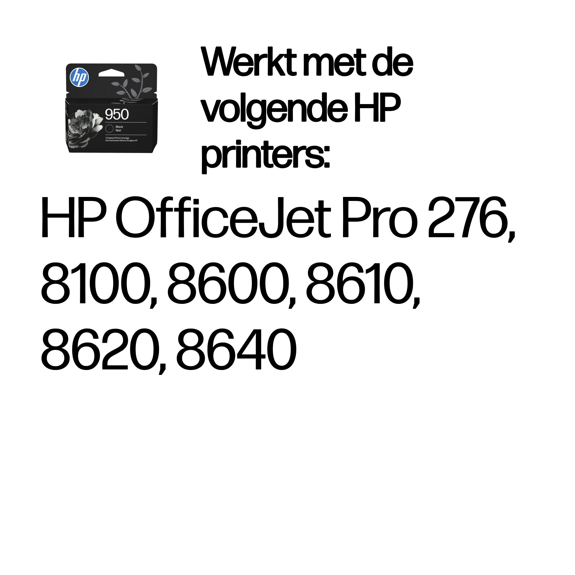 HP 950 originele zwarte inktcartridge
