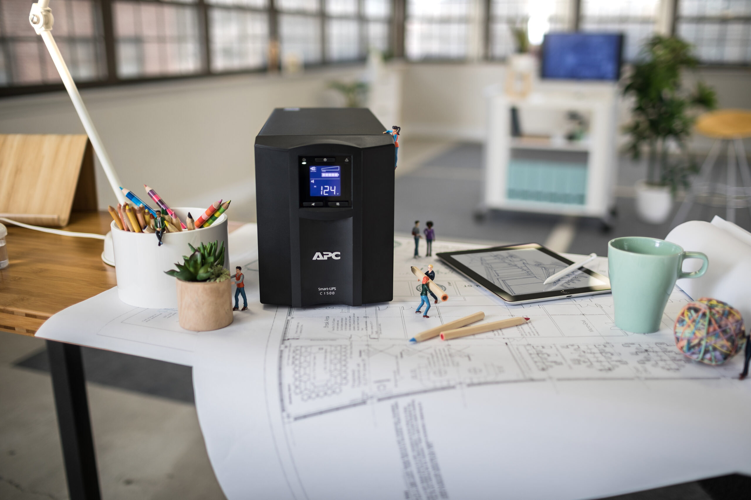 APC Smart-UPS SMC1500IC Noodstroomvoeding - 8x C13, USB, SmartConnect, 1500VA - Afbeelding 5