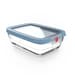 Tefal oneClick Glass N1240210 vershoudbakje 1L, rechthoekig, blauw - Afbeelding 3
