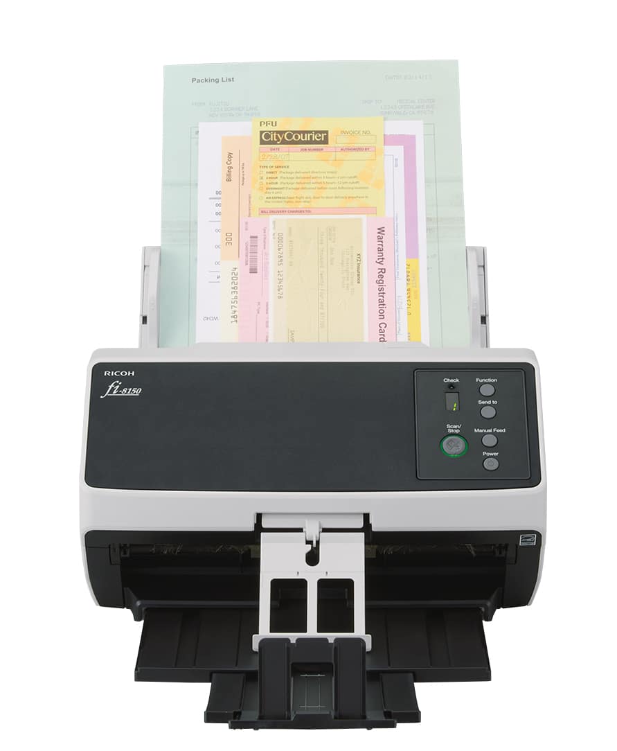 Ricoh FI-8150 ADF-/handmatige invoer scanner 600 x 600 DPI A4 Zwart, Grijs - Afbeelding 5