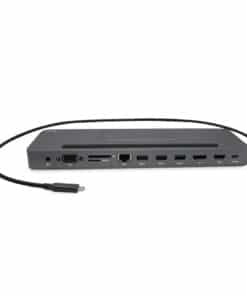 i-tec Metal SB-C Ergonomic 4K 3x Display Docking Station with Power Delivery 85 W + Universal Charger 100 W - Afbeelding 3