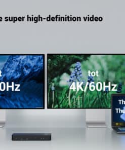 i-tec Thunderbolt 4 Intelligent Dual Display Docking Station + Power Delivery 90W - Afbeelding 6