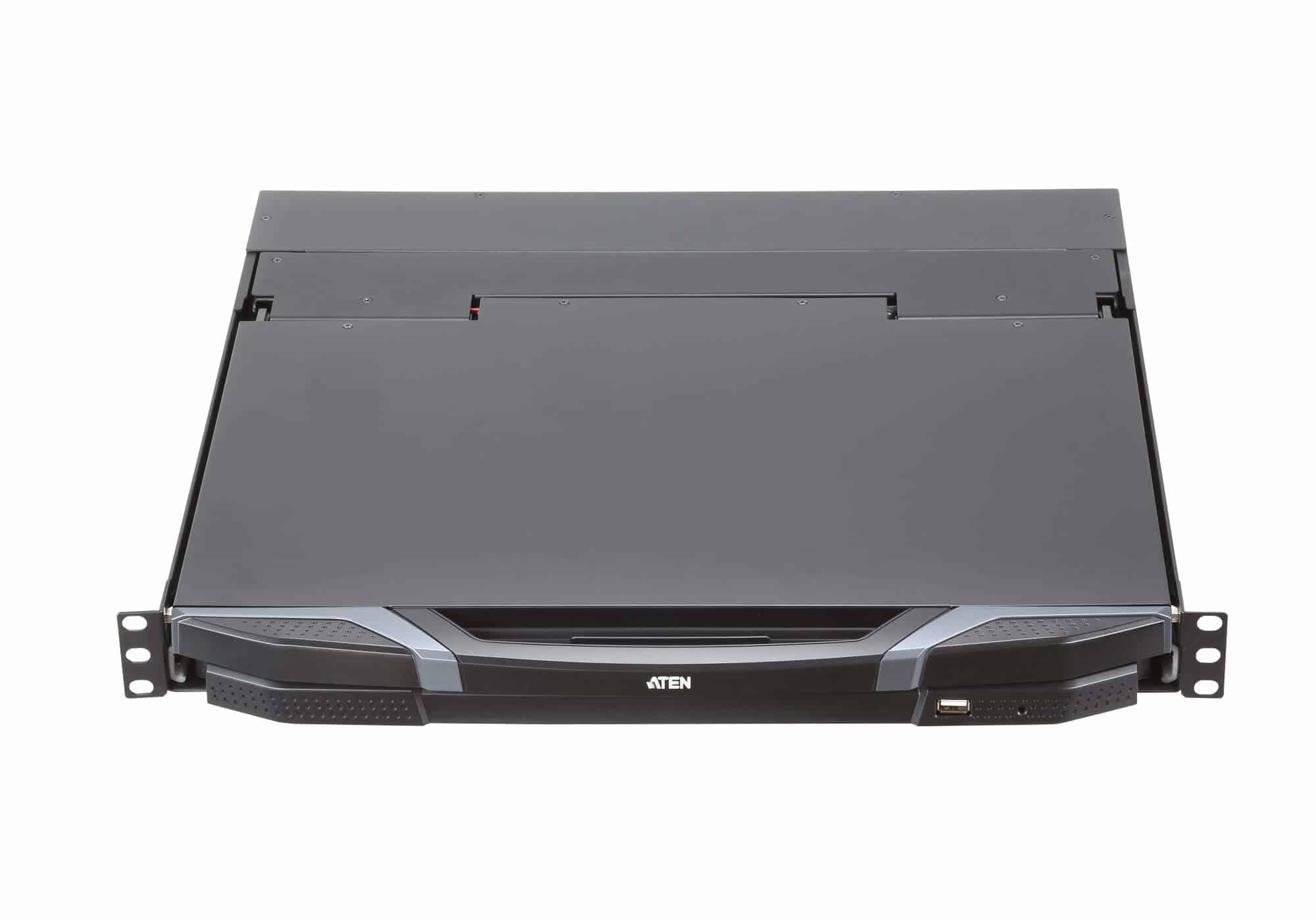 ATEN CL3800NW rack console 47 cm (18.5") 1920 x 1080 Pixels Metaal, Kunststof Zwart 1U - Afbeelding 6