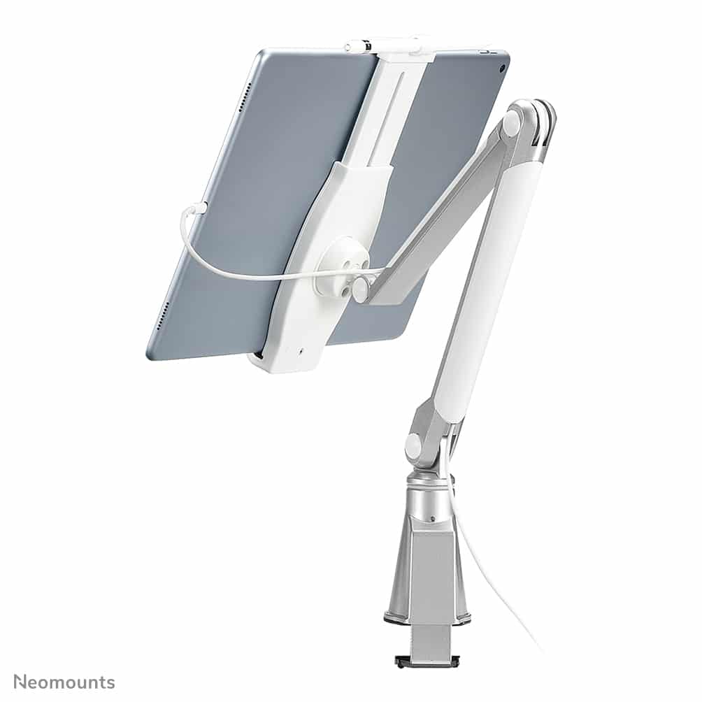 Neomounts TABLET-D100SILVER Tablet houder bureauklem 4.7-12.9" - universeel - full motion