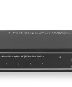 ACT 4-Poorts DisplayPort 4K@60Hz KVM Switch
