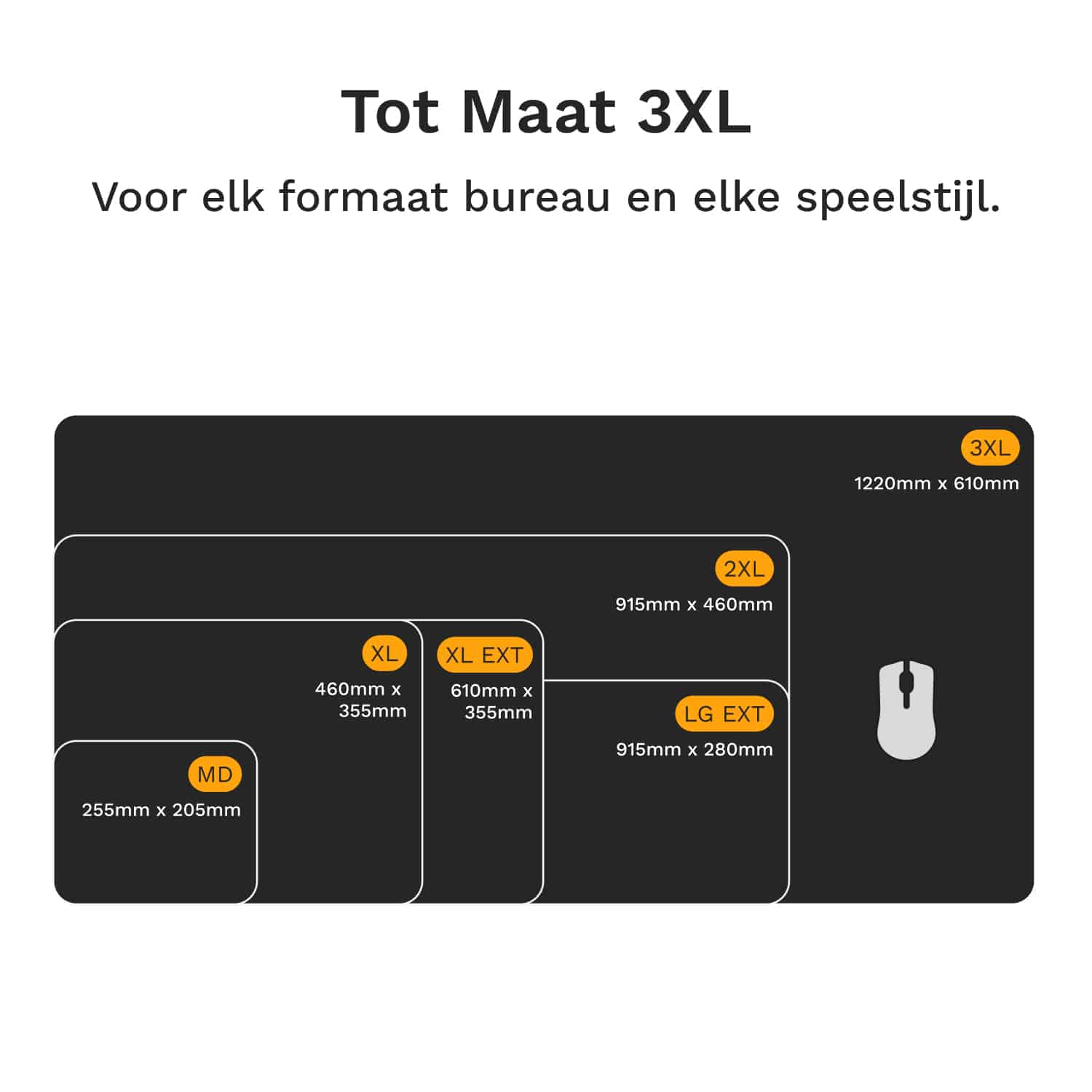 Glorious Gaming GLO-MP2-CLTH-STC-3XL-BLK muismat Game-muismat Zwart - Afbeelding 5