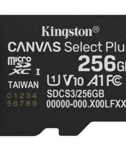 Kingston Technology 256GB microSDXC Canvas Select Plus Gen3 150MB/s A1 kaart + adapter - Afbeelding 3